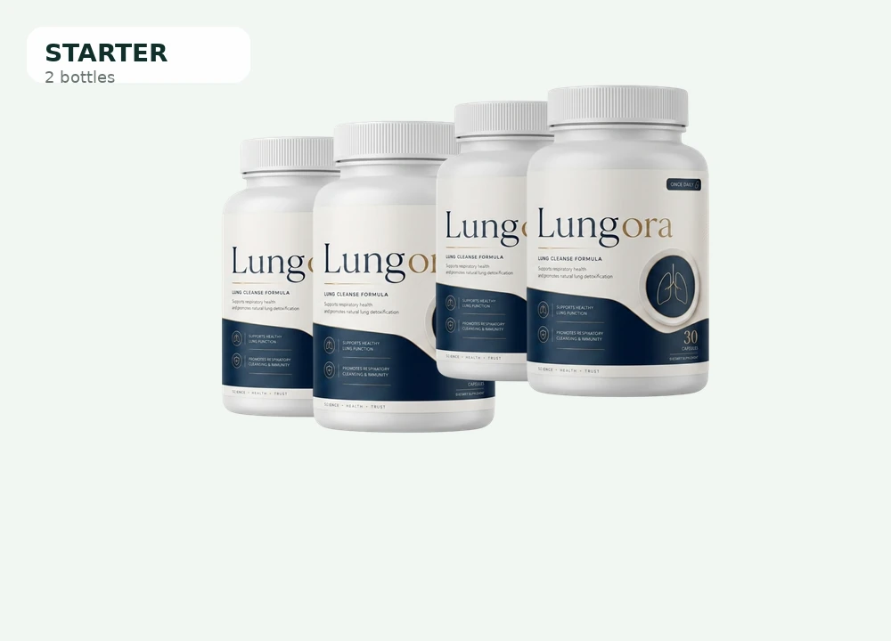 Lungora 2 bottle starter package